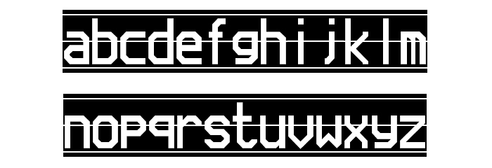 Flappen Regular Font LOWERCASE
