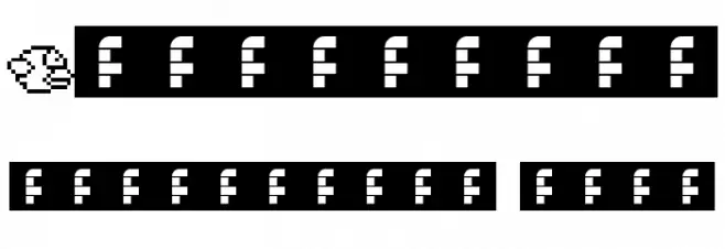FlappyBirdy Regular Font OTHER CHARS