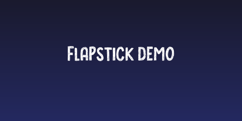 Flapstick DEMO Social Header