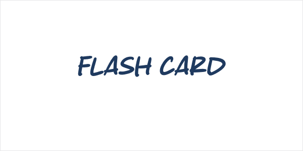 Flash Card Logo