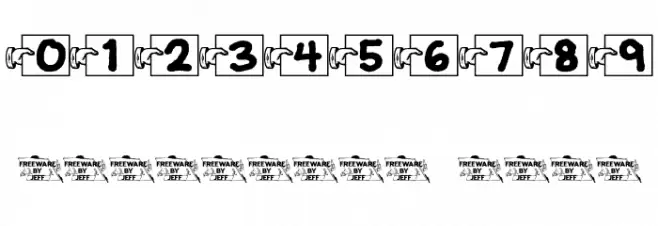 Flash Cards JL Font OTHER CHARS