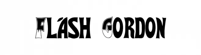 Flash Gordon  Скачать бесплатные шрифты