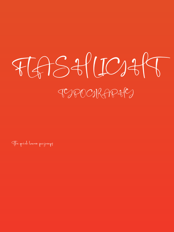 Flash Light Poster