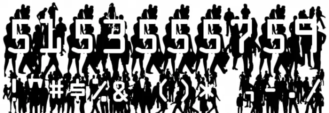 Flash Mob Demo Font OTHER CHARS