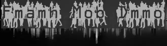 Flash Mob Demo Font examples