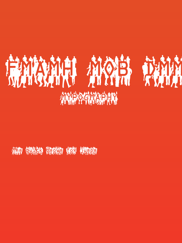 Flash Mob Demo Poster