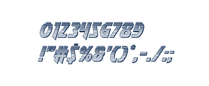 Flash Rogers Chrome Italic Other Characters