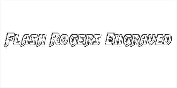 Flash Rogers Engraved Logo