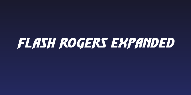 Flash Rogers Expanded Social Header