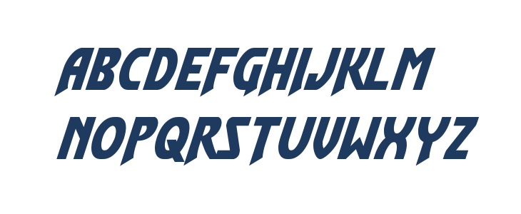 Flash Rogers Italic Lowercase