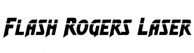 Flash Rogers Laser  Fuentes Gratis Descargar