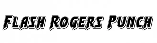 Flash Rogers Punch  नि: शुल्क फ़ॉन्ट्स डाउनलोड