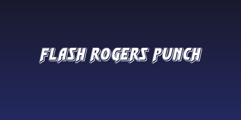 Flash Rogers Punch Social Header