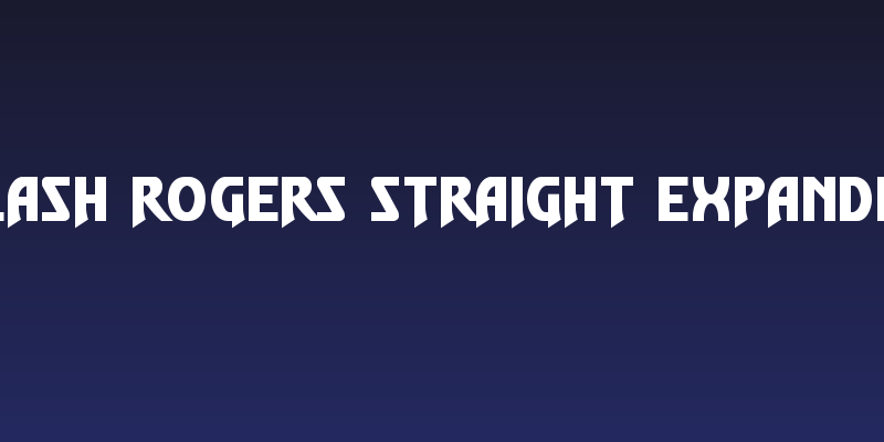 Flash Rogers Straight Expanded Social Header