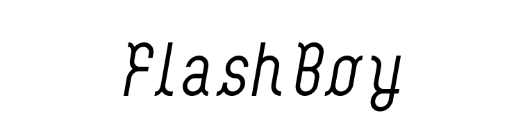 FlashBoy  baixar fontes gratis