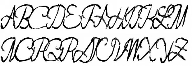 FlashDance Schriftart Groß