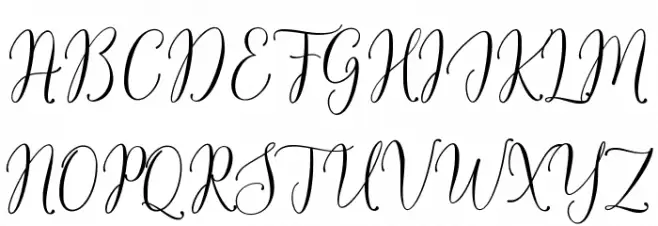 FlashScriptDEMO Schriftart Groß