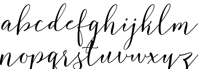 FlashScriptDEMO Font LOWERCASE