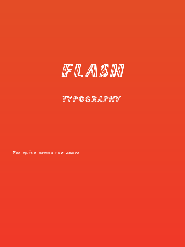 Flash Poster
