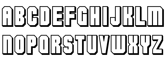Flashback version 3 Font LOWERCASE