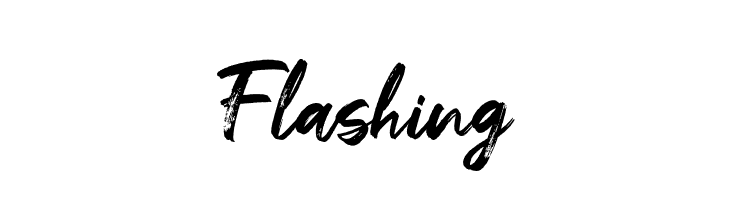 Flashing  font caratteri gratis
