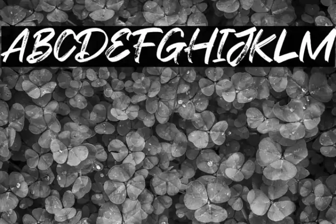 Flashing Font examples