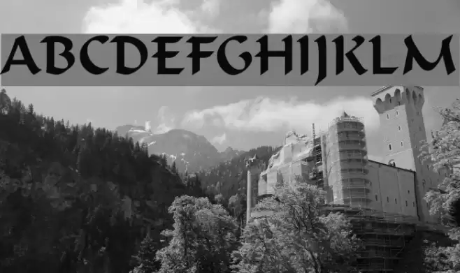 Flat Brush Normal Font examples