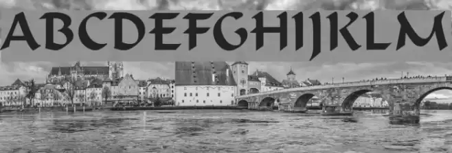 Flat Brush Normal Font examples