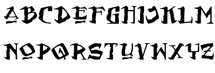 Flat Earth Scribe Font LOWERCASE