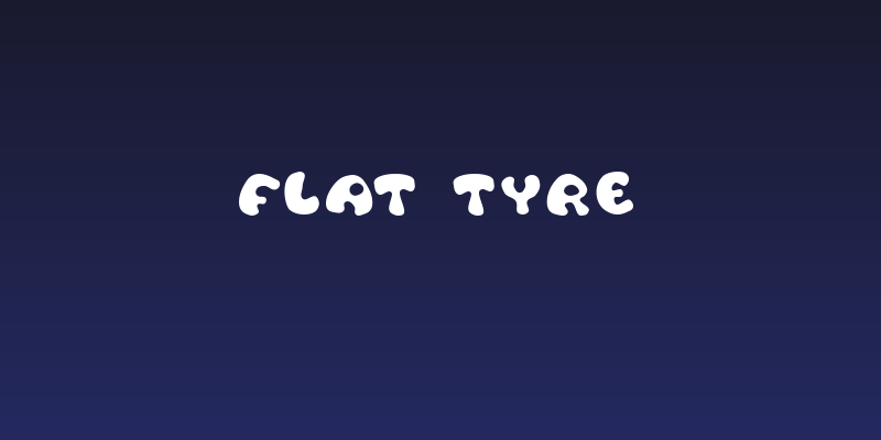 Flat tyre Social Header