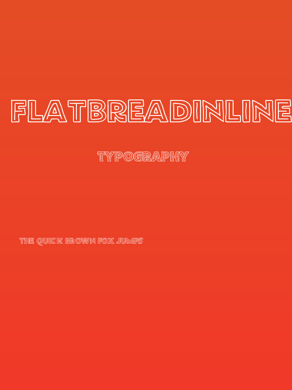 FlatBreadInline Poster