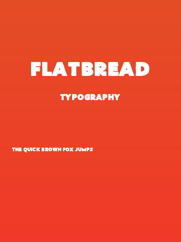 FlatBread Poster