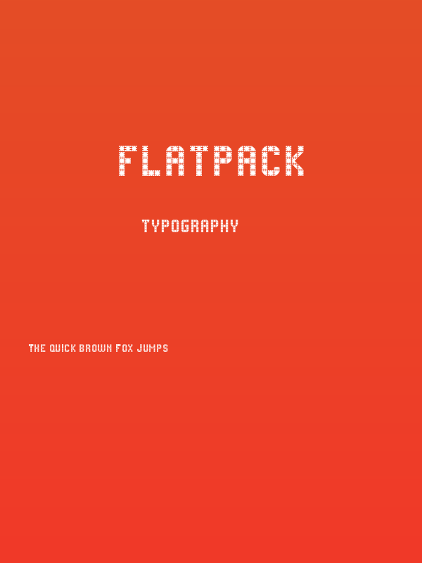FlatPack Poster
