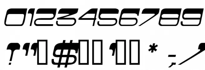 FlatTopSCapsSSK Italic Font OTHER CHARS