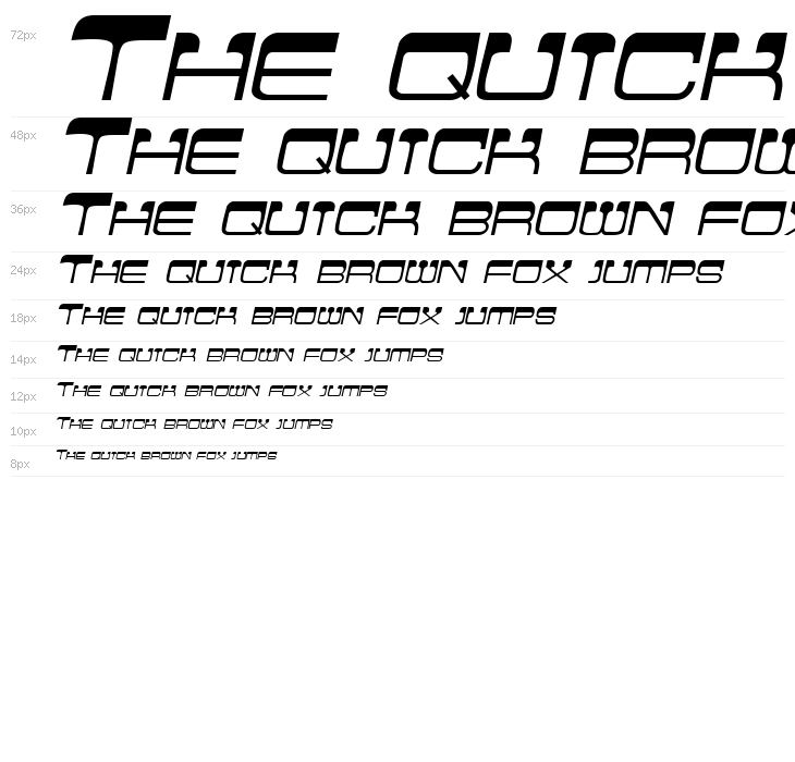 FlatTopSCapsSSK Italic Waterfall