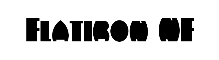 Flatiron NF Font