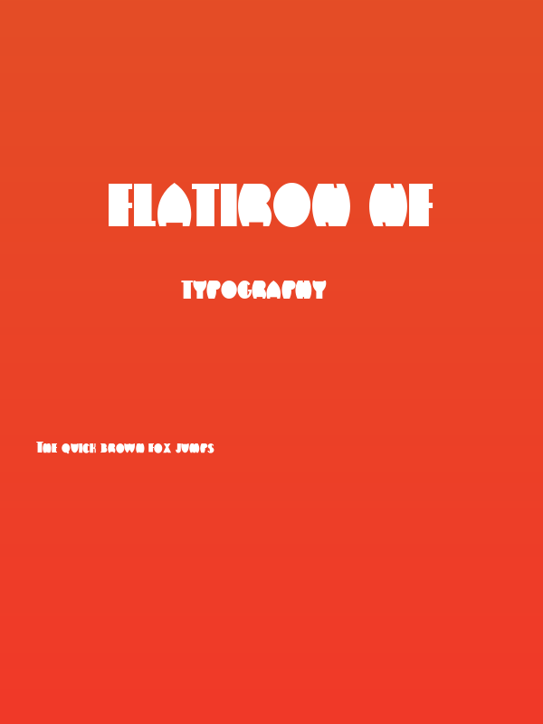 Flatiron NF Poster