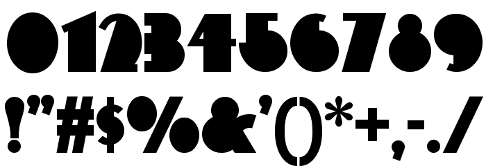 FlatironNF Font OTHER CHARS