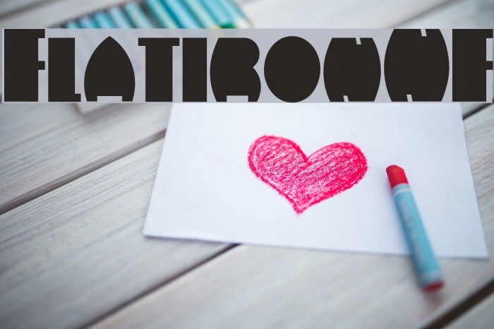 FlatironNF Font examples