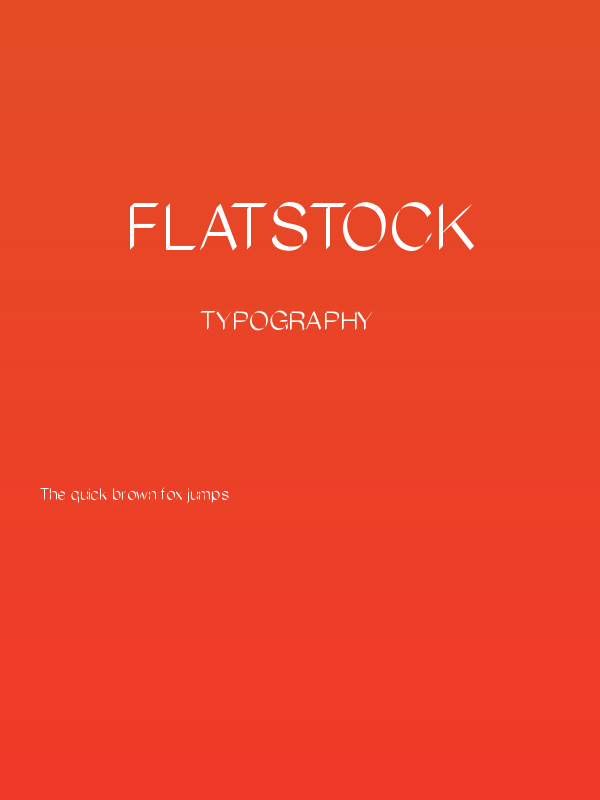 Flatstock Poster