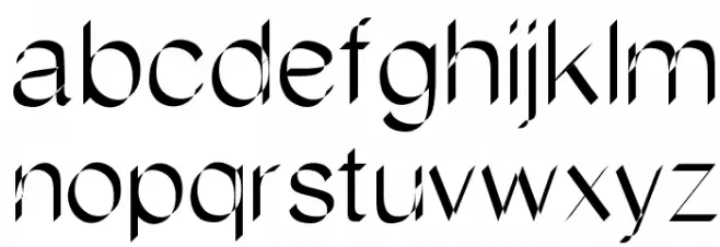 Flatstock خط أحرف صغيرة