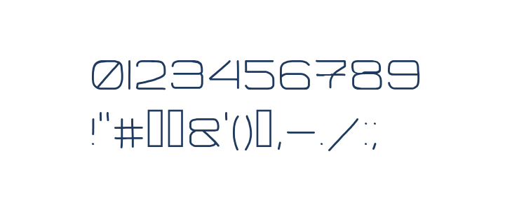 Flattie-Medium Other Characters