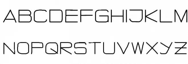 Flattie-Medium Schriftart Groß
