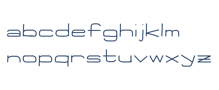 Flattie-Medium Lowercase