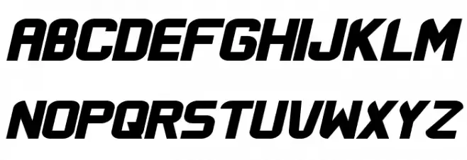 Flatwheat-Regular フォント 大文字