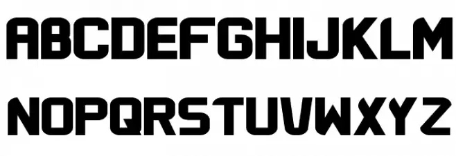 Flatwheat-Upright フォント 小文字