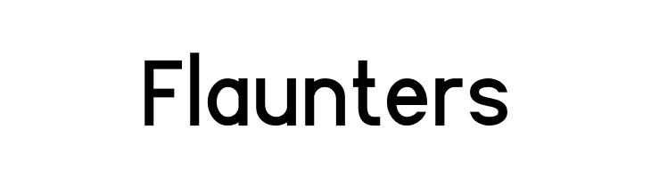 Flaunters  font caratteri gratis