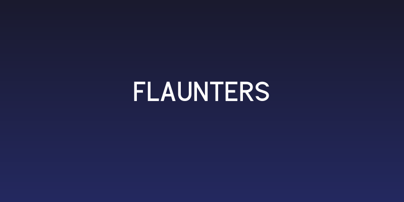 Flaunters Social Header