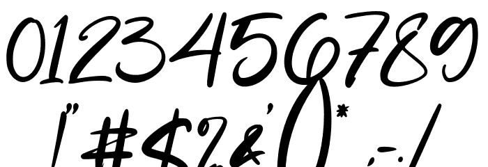 Flavellya Font OTHER CHARS