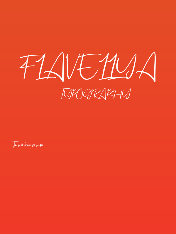 Flavellya Poster